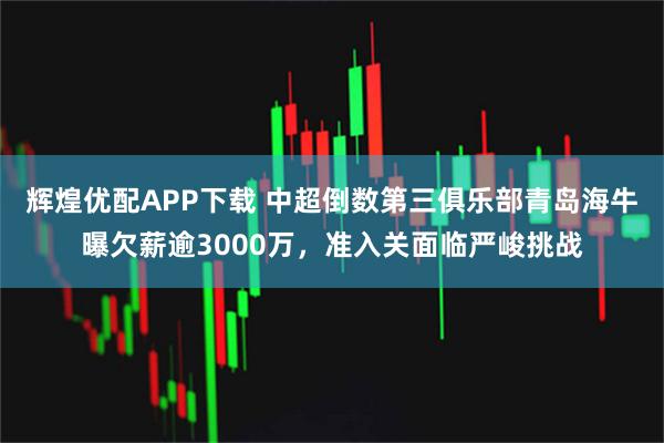 辉煌优配APP下载 中超倒数第三俱乐部青岛海牛曝欠薪逾3000万，准入关面临严峻挑战